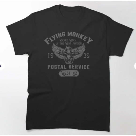 Flying Monkey Postal Service Unisex Tshirt Gift For Fan - Picture 1 of 4